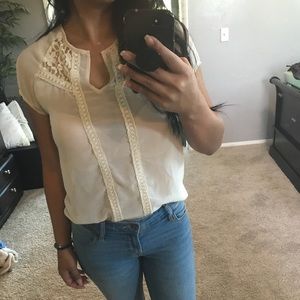 Light cream blouse